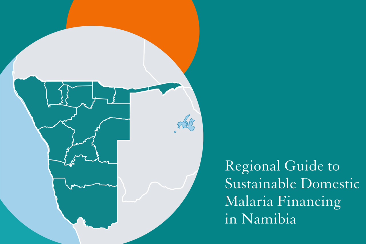 map outlining the regions of Namibia